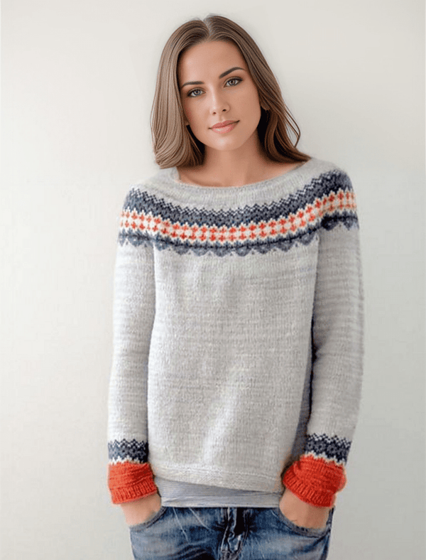 Charlotte - Nordic Elegance Sweater