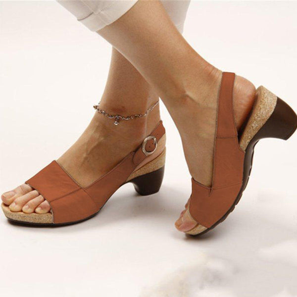 Lara| Elegant orthopedic high heeled sandal