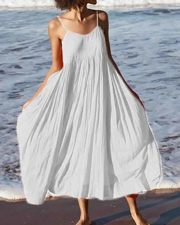 Jaira|Women Summer Swing Spaghetti Holiday Boho Maxi Dresses