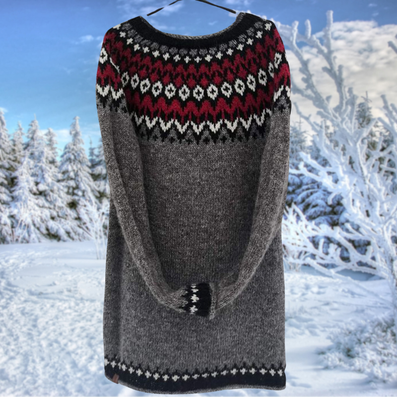 Danica® | Casual patterned sweater dress