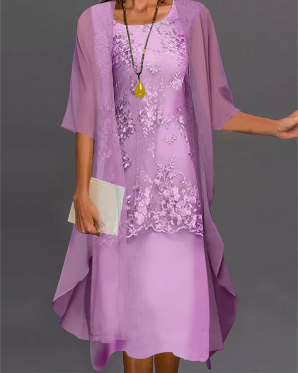 Inge® | Mesh floral dress