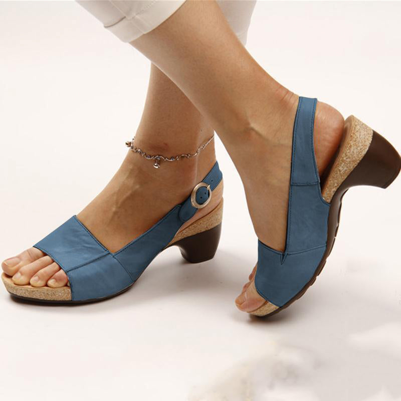 Lara| Elegant orthopedic high heeled sandal