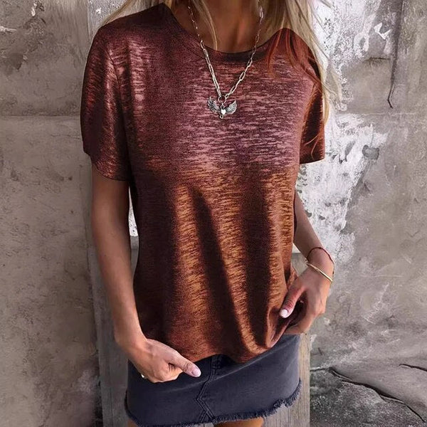 Meike® | Fashionable T-shirt with short sleeves