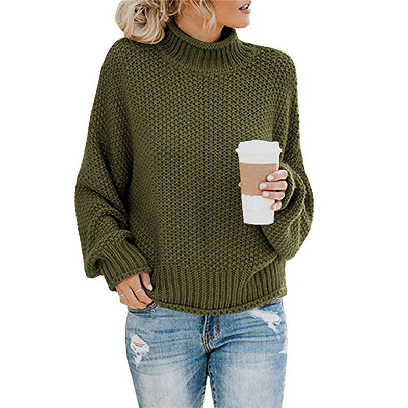 Rovie® | Thick sweater with a high neckline