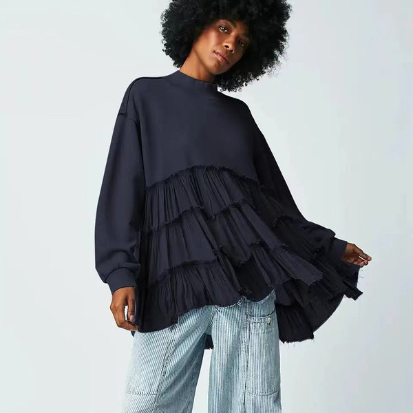 Bertha® | Stylish pleated sweatshirt from Loos