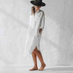 DAWN - Stilvolles weißes Kleid