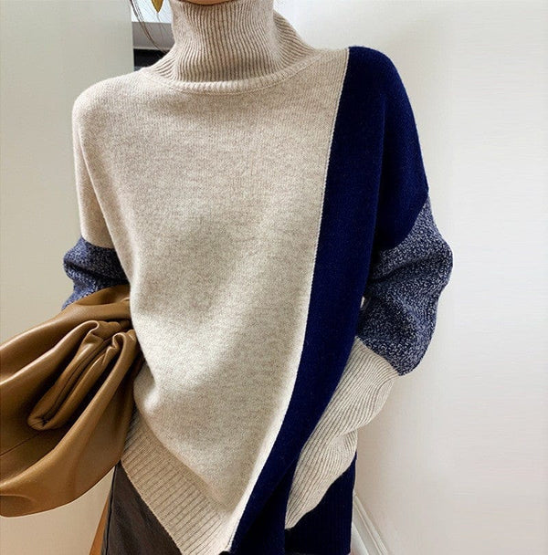 Riza - Elegant cotton knit sweater