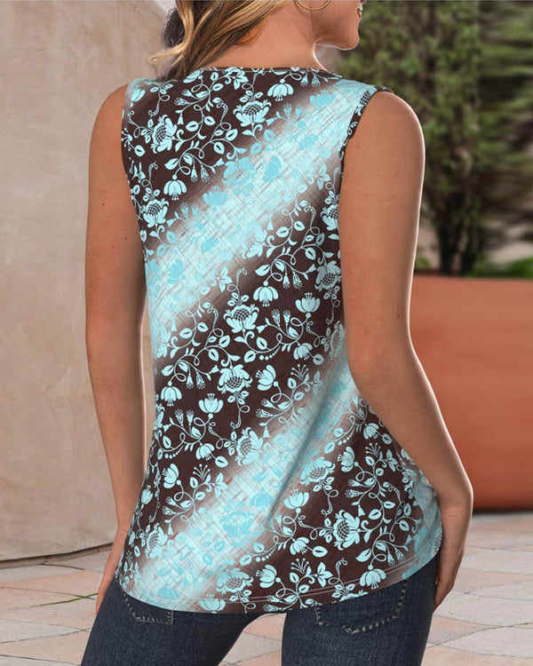 Miley® | Sleeveless tank top with gradient pattern