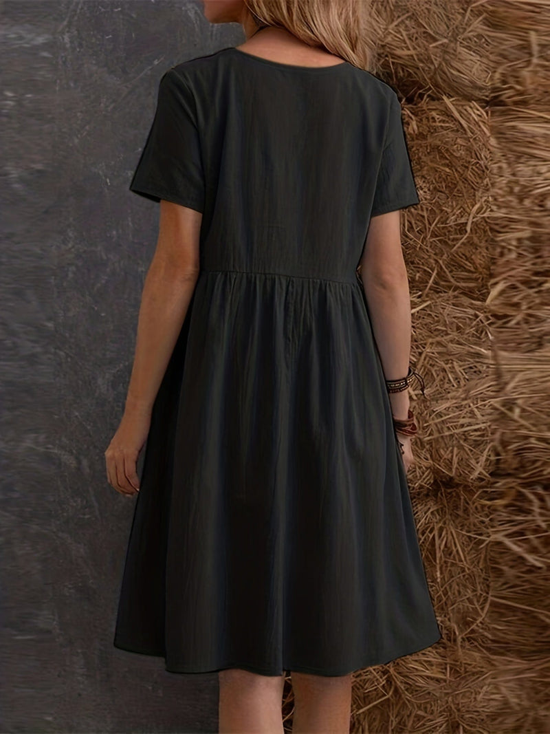 Kiyoko - Casual short-sleeved dress