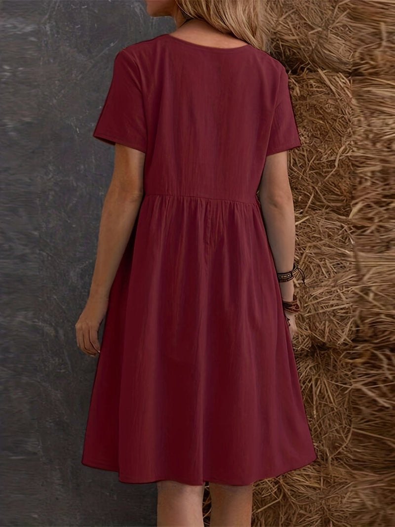 Kiyoko - Casual short-sleeved dress