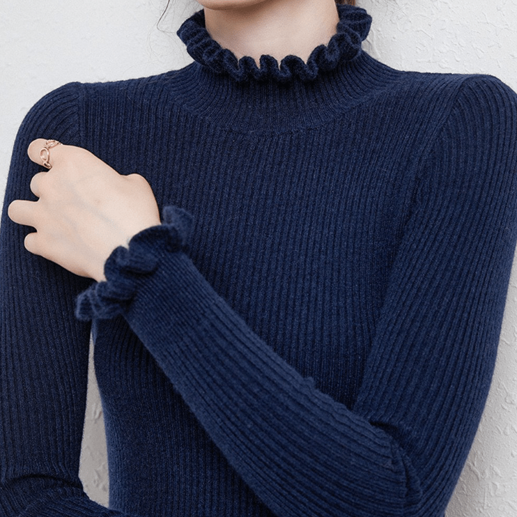 Laura - Cashmere turtleneck sweater